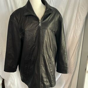 Roundtree and Yorke Leather Jacket